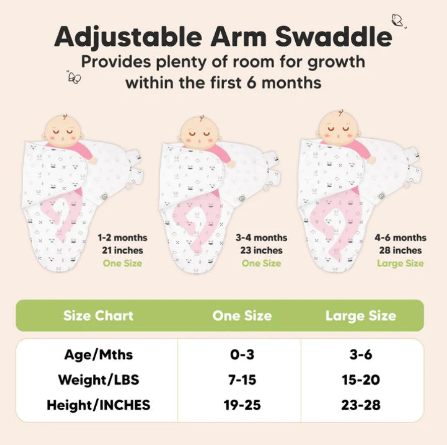 Антистрес Пелени За Повиване Organic 3-6 месеца 3бр Горски Животни KeaBabies