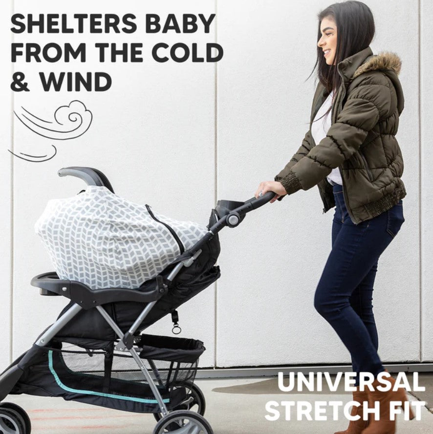 Car Seat Cover Autumn-Winter 0-13 kg Gray KeaBabies