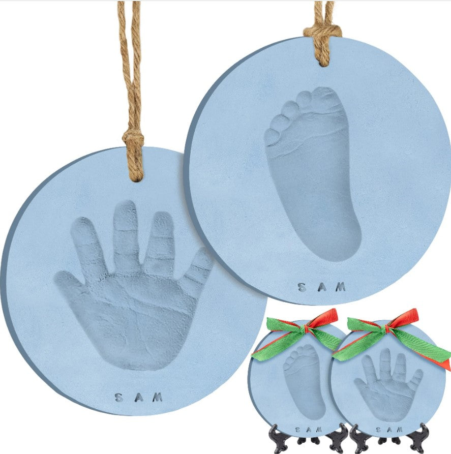 Handprint And Footprint For Boy KeaBabies