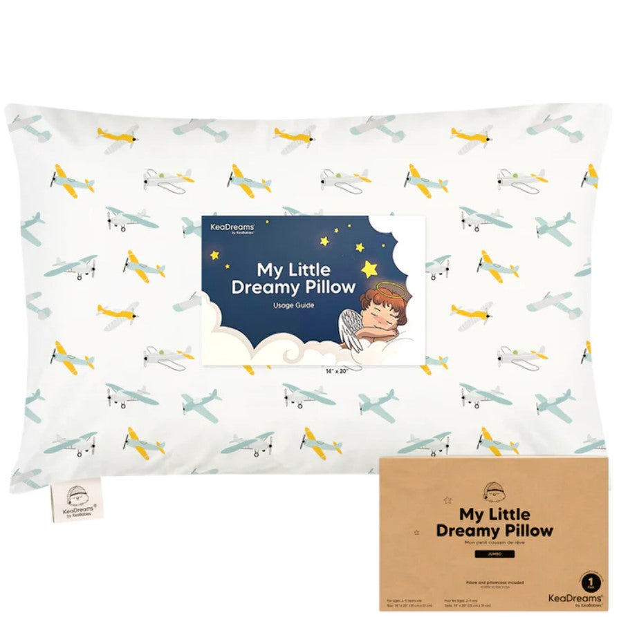 Children's Ergonomic Pillow 35x51cm Airplanes KeaBabies