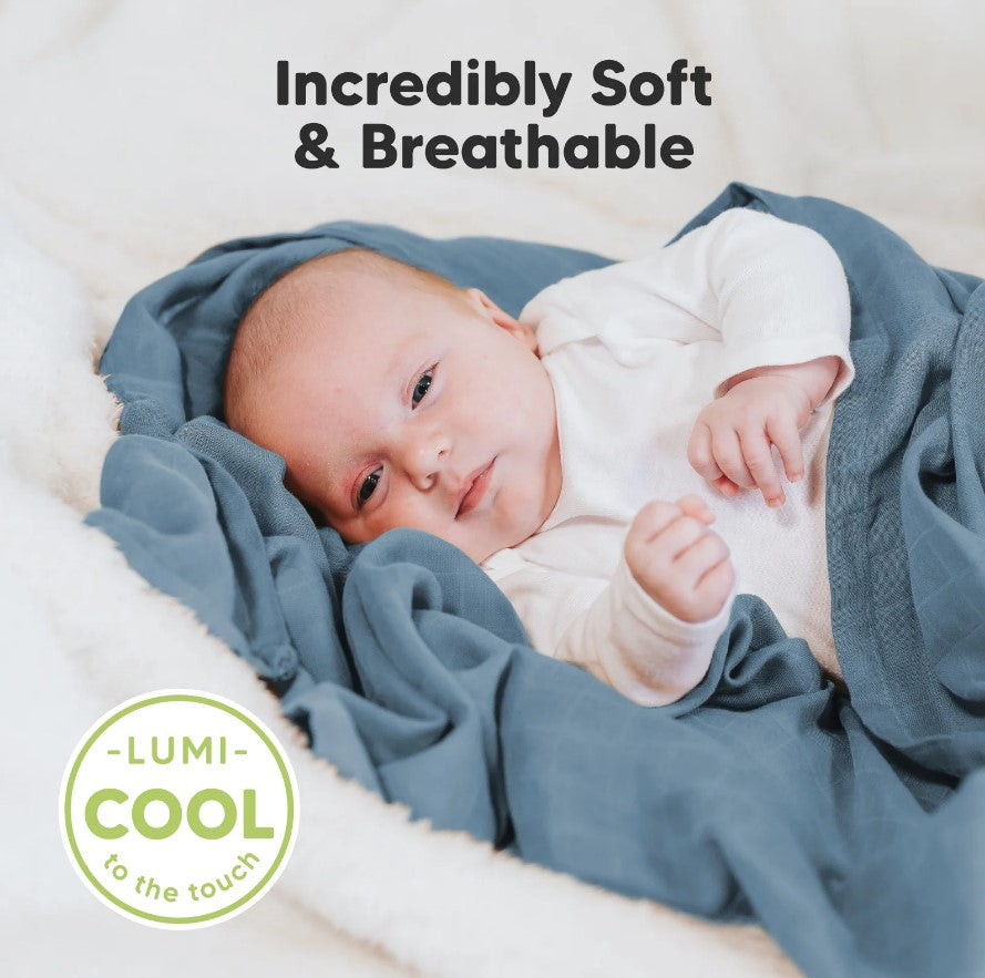 Baby Muslin Swaddle/Blanket 120 x 120cm 4 pcs. KeaBabies