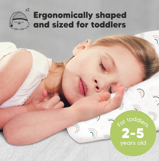Children's Ergonomic Pillow 33X46cm Rainbow Keababies