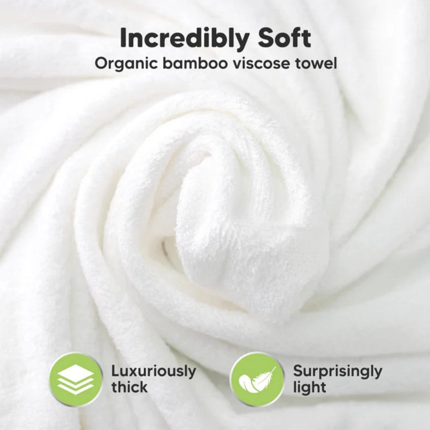 Baby Hooded Towel Made of Organic Bamboo Fox KeaBabies