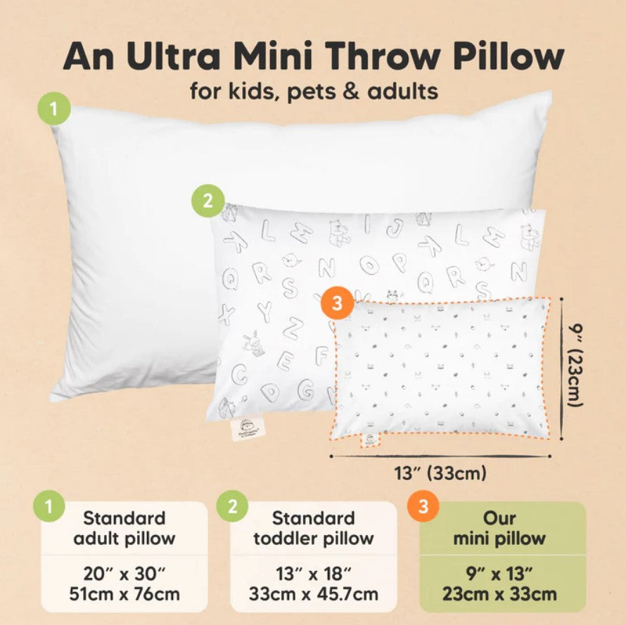 Children's Ergonomic Pillow Mini 23x33cm KeaBabies
