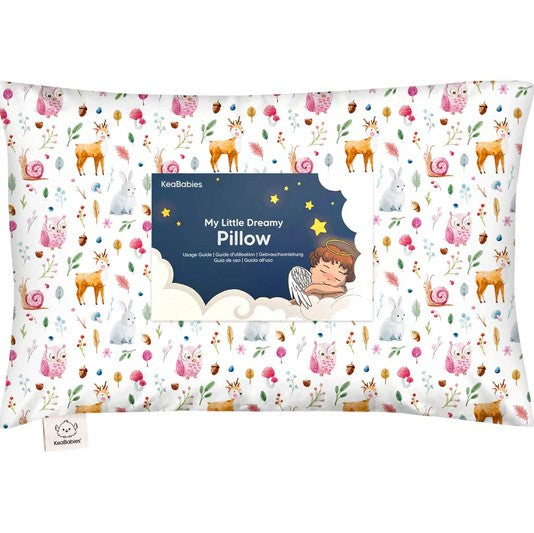 Children's Ergonomic Pillow 33X46cm Forest Keababies