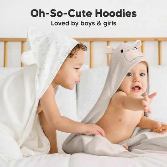 Бебешка Хавлия С Качулка От Органичен Бамбук Хипо Keababies