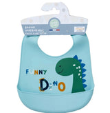 Bavetă impermeabilă Funny Dino 6+ Babycalin
