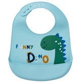 Bavetă impermeabilă Funny Dino 6+ Babycalin