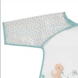 Водоустойчив бебешки лигавник с ръкави 37x42 см Динозаври 12+ м. BabyCalin