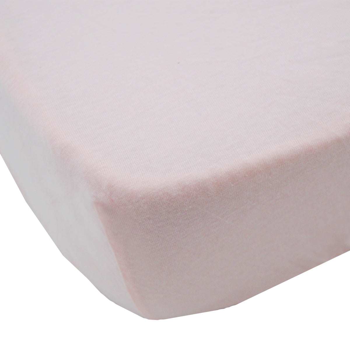 Cearşafuri 2 bucăţi 60X120Cm 100% bumbac alb/roz Babycalin
