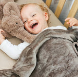 Baby Blanket 75X100 cm Gray