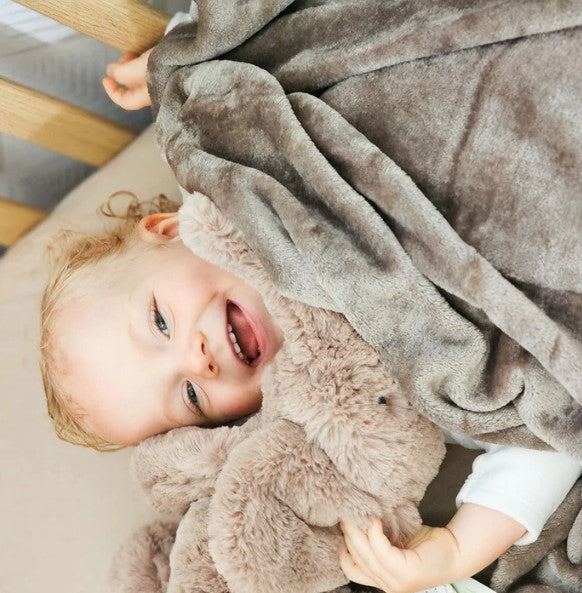 Baby Blanket 75X100 cm Gray