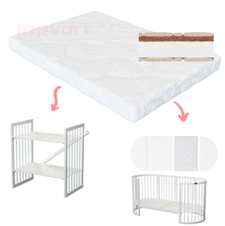 Additional Mattress for Transforming Bed 9in1 Smart 60x72/60x120/60x168cm Ingvart