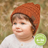 Зимна Бебешка Шапка 3 Броя 6-36 Месеца Kea Babies
