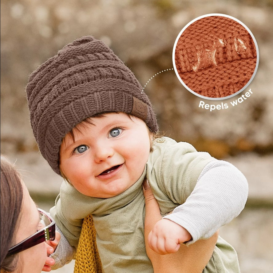 Зимна Бебешка Шапка 3 Броя 6-36 Месеца Kea Babies