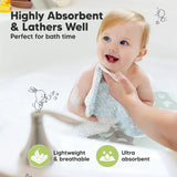 Kърпички за Бебета От Органичен Памук 6 Бр KeaBabies