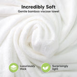 Baby Hooded Towel Made of Organic Bamboo Giraffe Keababies