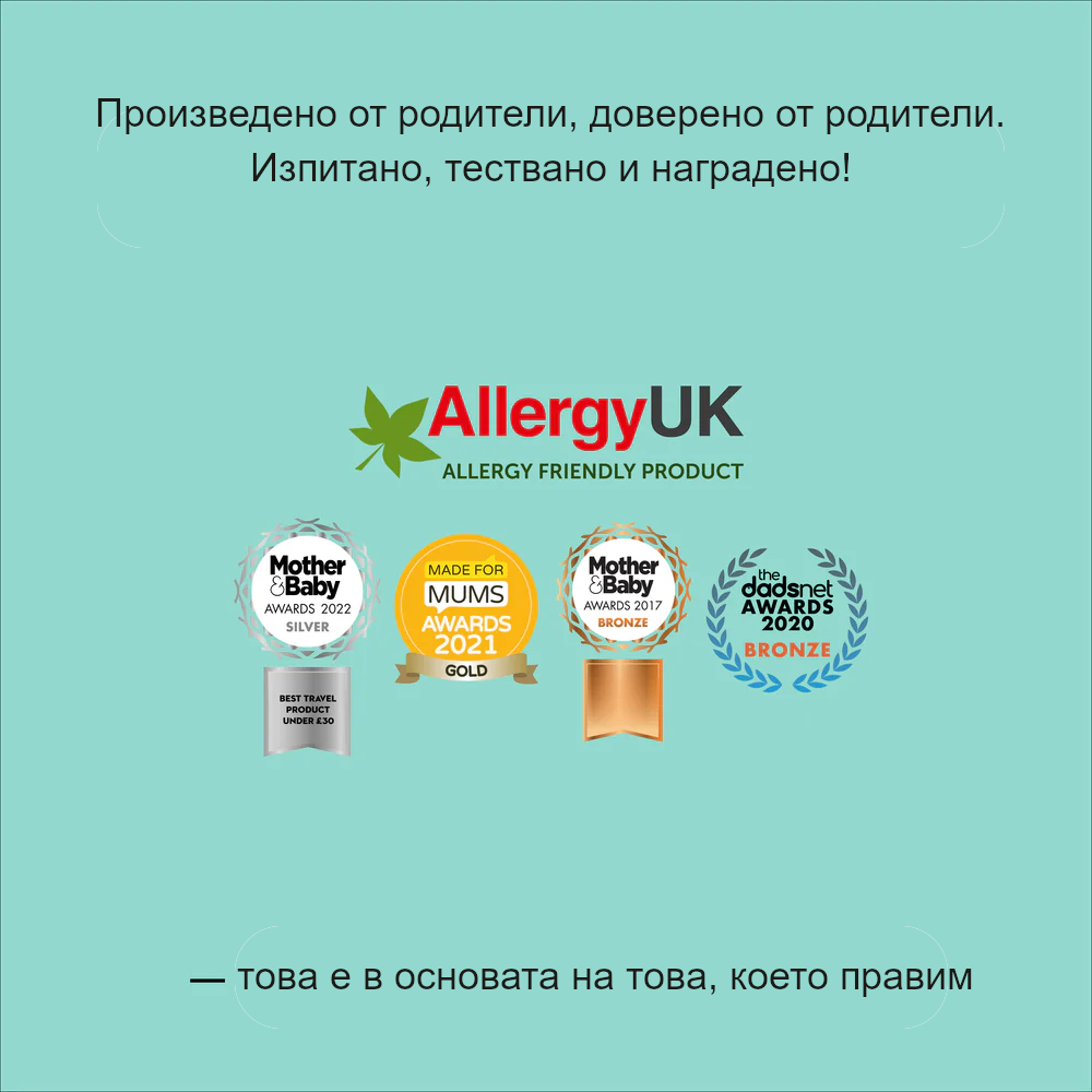 Антибактериална стерилизираща вода за бебета Aquaint 500мл Vital Baby