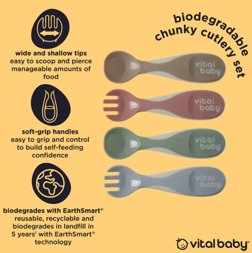 EarthSmart Vital Baby Special Self-Feeding Spoons