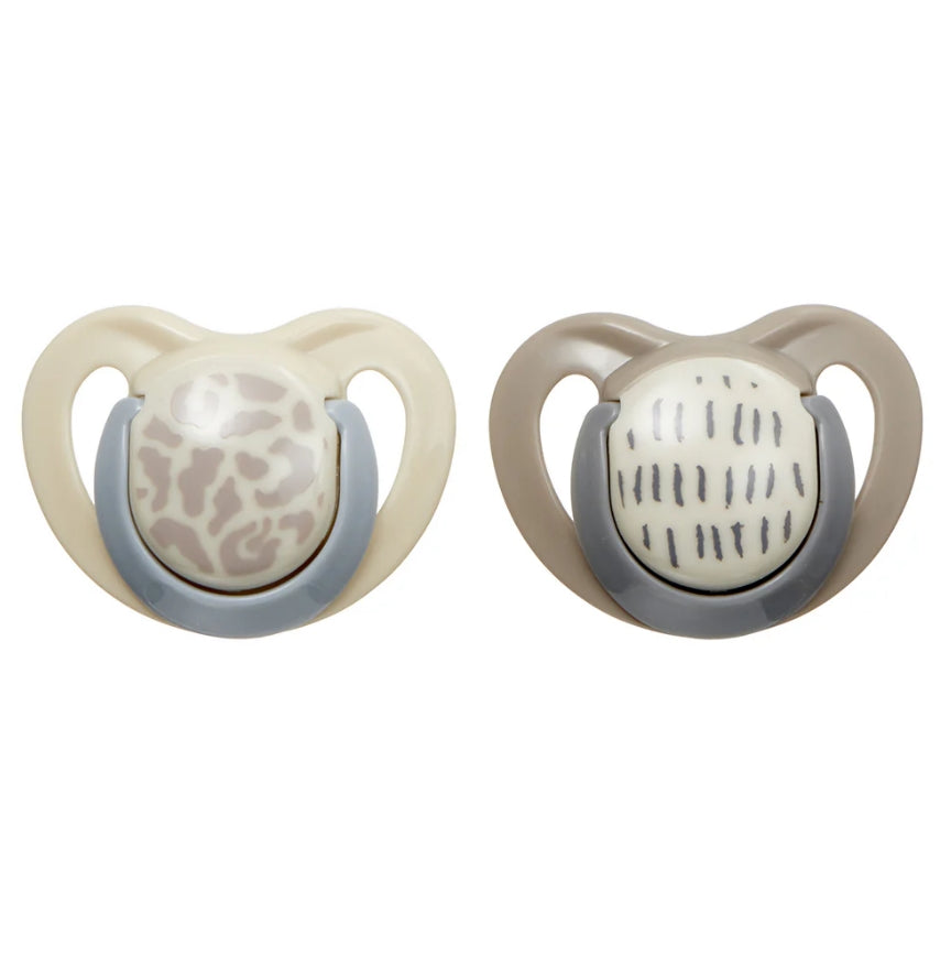 Suzete cu flux de aer calmant pentru bebeluși 0-6 luni EarthSmart Vital Baby