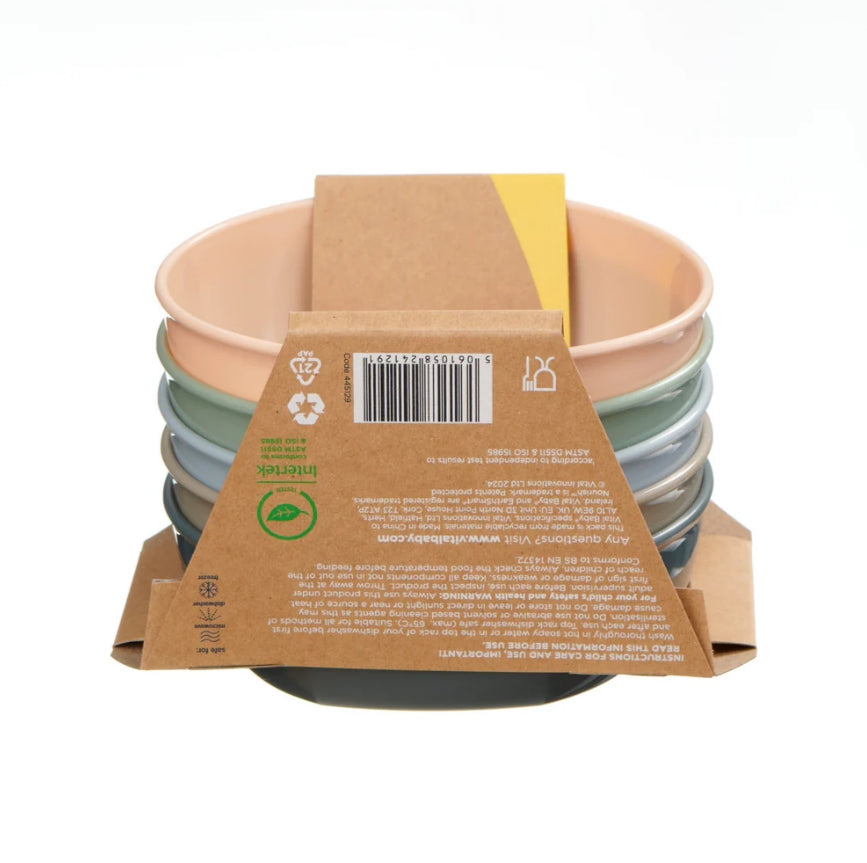 Универсални Купички за хранене 5бр. EarthSmart Vital Baby