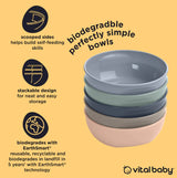 Универсални Купички за хранене 5бр. EarthSmart Vital Baby