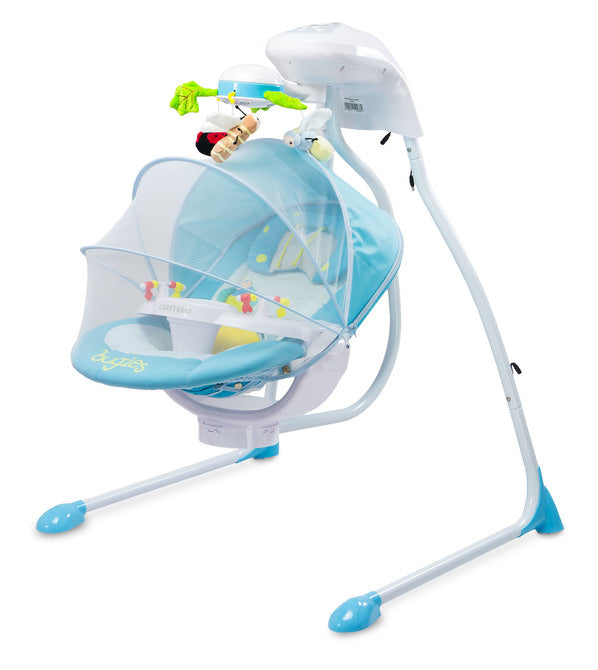 Șezlong electric și leagăn Bugies Blue Caretero