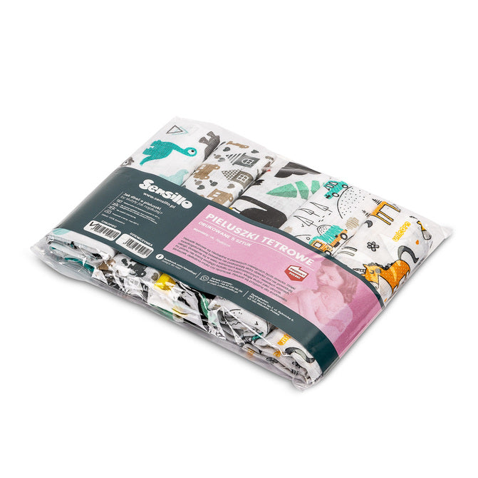 Diapers Tetra – Boy - 5 pcs. 70X80