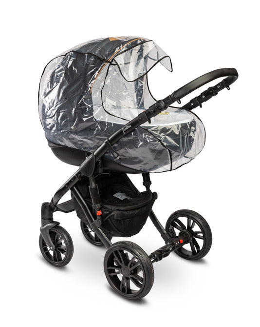 Rain cover for newborn bassinet with window Caretero