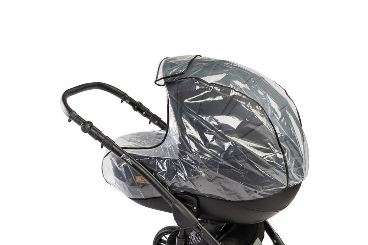 Husa de ploaie pentru patut nou nascut cu geam Caretero