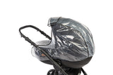 Дъждобран за кош за новородено с прозорче Caretero