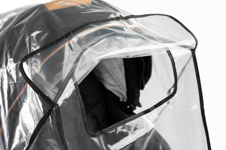 Rain cover for summer stroller with window Caretero