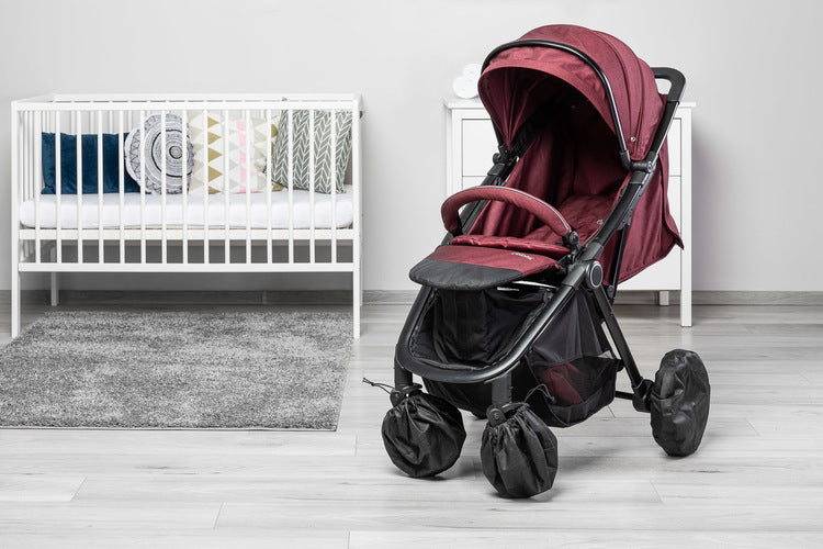 Anvelope pentru cărucior și roți (4 buc) Caretero