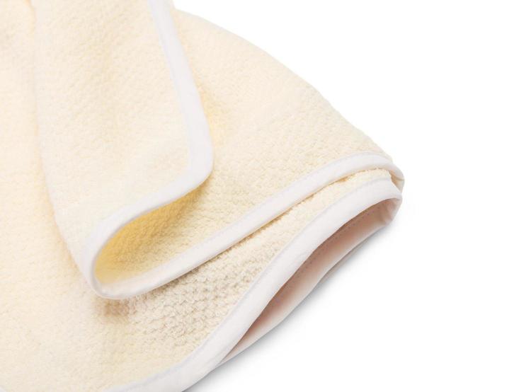 Hooded Bath Towel Ecru