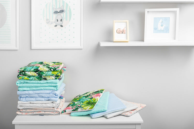 Bedding Set Zig Zag Mint 75x100cm