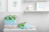 Bedding Set Zig Zag Mint 75x100cm