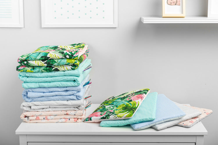 Bedding Set Zig Zag Mint 75x100cm