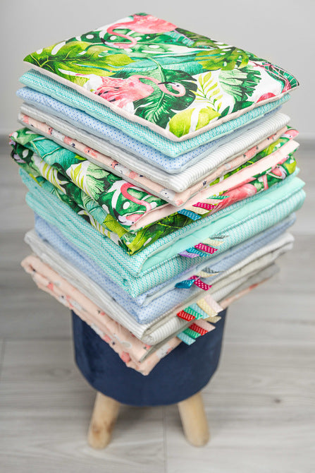 Bedding Set Zig Zag Mint 75x100cm