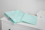 Bedding Set Zig Zag Mint 75x100cm