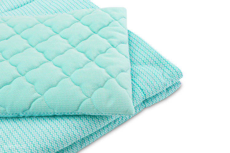 Bedding Set Zig Zag Mint 75x100cm