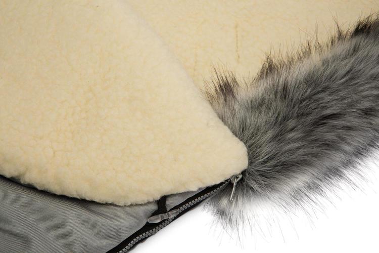 Winter Woolen Sack Eskimo Gray
