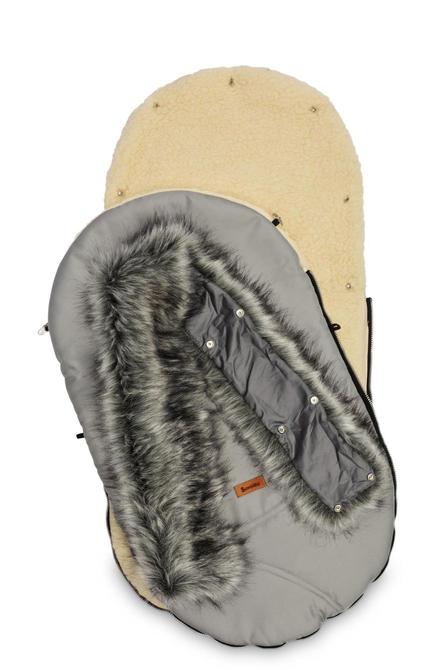 Winter Woolen Sack Eskimo Gray