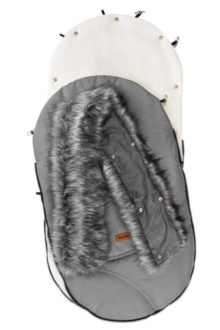 Winter Fleece Bag Eskimo Gray