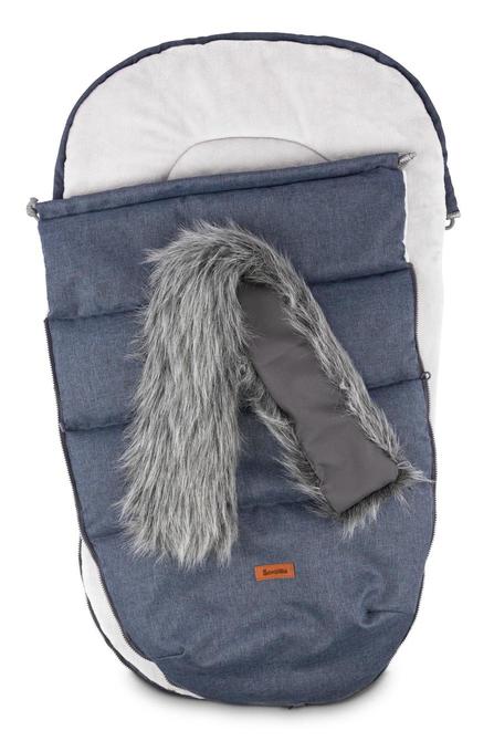 Geanta de iarna cu 3 straturi Indiana Dark Blue
