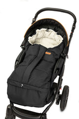 Geanta Iarna Fleece Combi 3in1 Negru/Bej