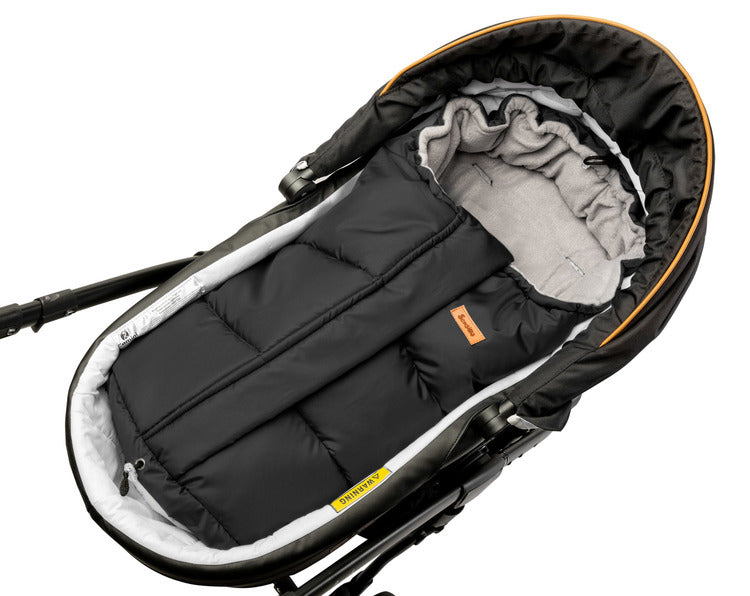 Geantă de Iarnă Fleece Combi 3in1 Negru/Gri