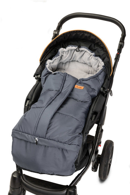Geantă de iarnă fleece Combi 3in1 Gri/Graphit