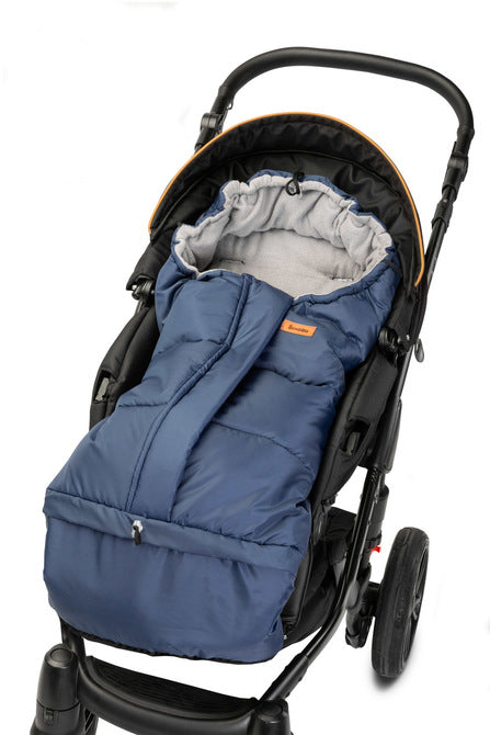 Geantă de Iarnă Fleece Combi 3in1 Gri/Albastru Marin