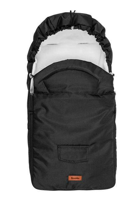 Geanta de iarna pentru carucior neagra (95X40)
