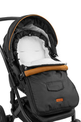 Geanta de iarna pentru carucior neagra (95X40)
